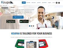 Tablet Screenshot of koupah.com